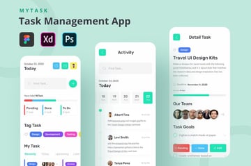 MyTask - Task Management App UI Kit